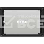 Шкаф коммутационный NTSS Lime (NTSS-WL6U5545GS-BL) настенный 6U 550x450 мм пер. дв. стекл несъемн. бок. пан. 30 кг черный 370 мм 9.6 кг 110 град. 370 мм IP20 сталь, фото 1