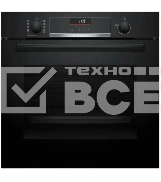 Духовой шкаф электрический Bosch HBG536EB4 черный