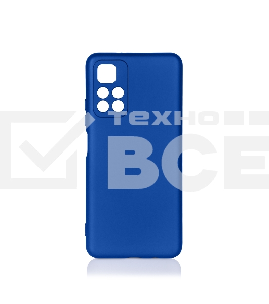 Чехол (клип-кейс) DF poOriginal-05, для Xiaomi Poco M4 Pro 5G, синий