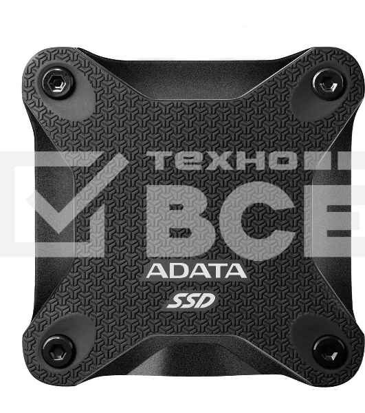 Внешний SSD ADATA SD620, 1TB, USB 3.2 Gen 2 Type-A, R/W 550/480, черный