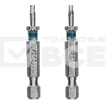 Бита Gross Torx 10х50 мм, сталь S2, шестигр., 2 шт., фото 1