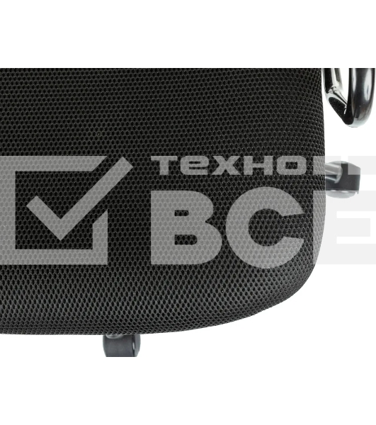 Кресло Бюрократ CH Balance-Low черный экокожа низк.спин. крестов. металл