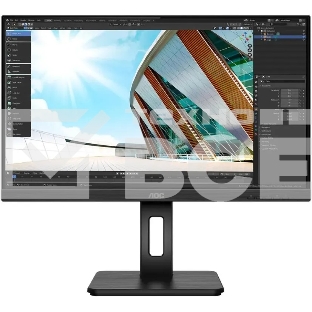 Монитор 23.8' AOC Q24P2Q IPS 2560x1440, 75 Гц, 4 мс, 16:9, 250 кд/м2, 1хHDMI, 1хDP, 1хVGA, черный