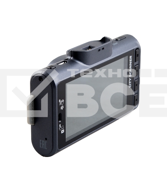 Видеорегистратор Silverstone F1 CityScanner, 2304x1296, 3', GPS, G-сенсор, датчик движения, GPS-информатор