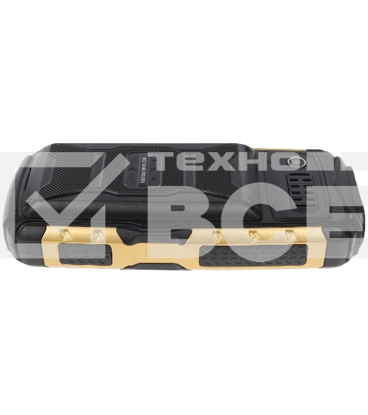 Мобильный телефон BQ 2430 Tank Power черный/золотистый