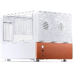 Корпус Jonsbo V12, Micro-Tower, белый, 2 x 120 мм, фото 1