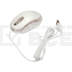 Мышь проводная Гарнизон GM-100W белый, 1000 dpi, USB, кнопки - 3, фото4