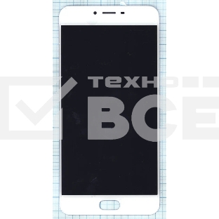 Дисплей для Meizu M3X, белый