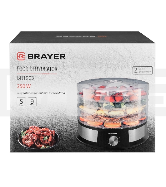 Сушилка для овощей и фруктов BRAYER BR1903