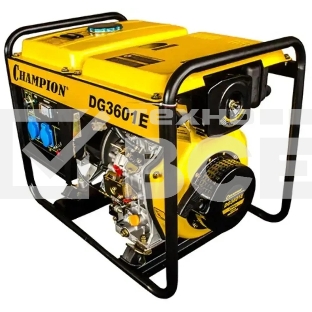 Электрогенератор дизельный Champion DG3601E, 3 кВт, 80 дБ, 80 кг