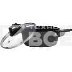 Кастрюля Polaris Graphit 24C, 4 л, с крышкой, темно-серый, фото 1