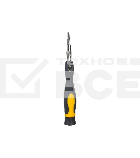 Ручной инструмент Набор STAYER Отвертка 'MASTER' реверсивная с эргономичной ручкой, с насадками, в пластмассовом боксе, 65 пред.,(25310-H65)