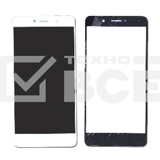 Стекло для Huawei Honor 6X / GR5 2017 белое