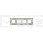 Рамка 4-м IEK SKANDY SK-F01B бежевый SK-M42-K10, фото4