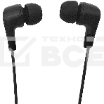Гарнитура внутриканальные Oklick HS-S-250 1.2м черный проводные в ушной раковине (SS-E161), фото 1