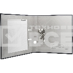 Папка-регистратор Silwerhof 2013382 A4 50мм, ПВХ/бумага черный, без окантовки, сборная (упаковка: 2шт), фото7