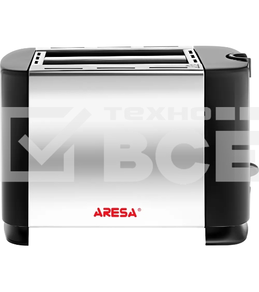 Тостер ARESA AR-3005 735 Вт, серебристый/черный