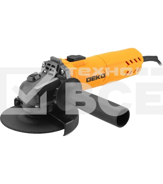 Угловая шлифовальная машина (УШМ) DEKO AG750DK, 125мм, 750 Вт