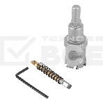 Коронка по металлу Denzel твердосплавная, 27 мм, фото 1