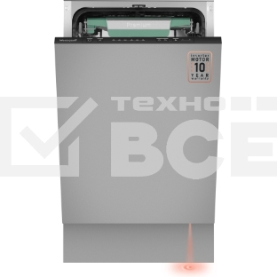 Встраиваемая посудомоечная машина Weissgauff BDW 4536 D Inverter AutoOpen Infolight