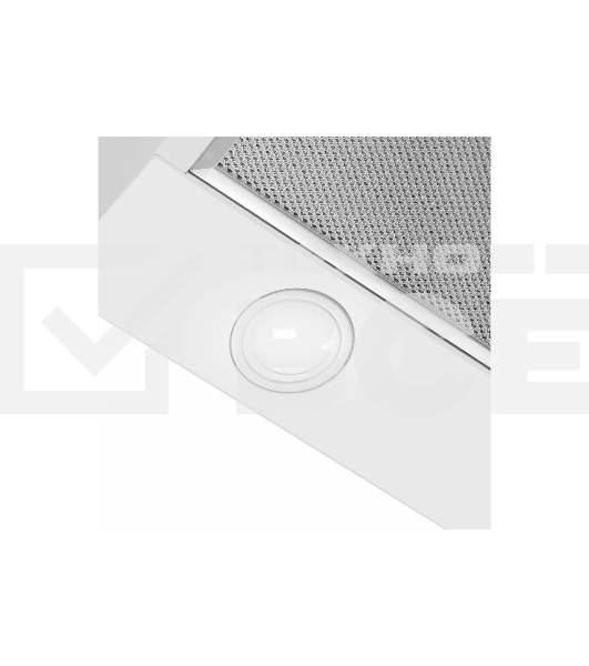 Вытяжка козырьковая Maunfeld MP-1 50 белый/прозрачный, 50 см, 520 куб. м/ч, 49 дБ