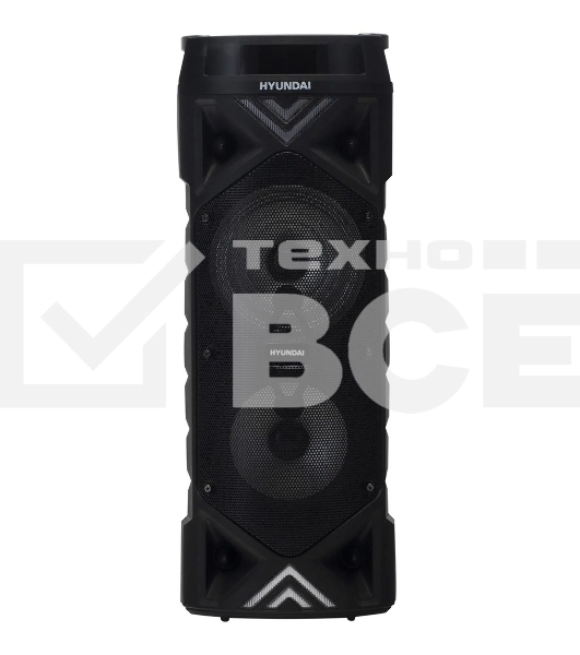 Минисистема Hyundai H-MC180 черный 80Вт/FM/USB/BT/SD/MMC