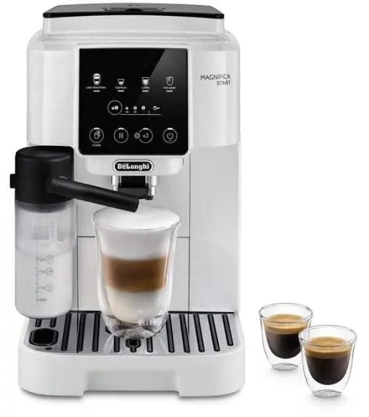 Кофемашина автоматическая DeLonghi ECAM220.61.W белый, молотый+зерновой, 1.8 л, 1450 Вт, 15 бар