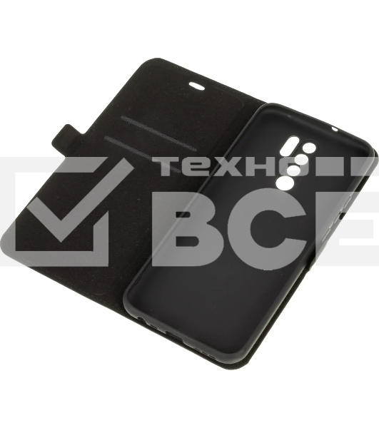 Чехол (флип-кейс) DF xiFlip-62 для Xiaomi Redmi 9 черный