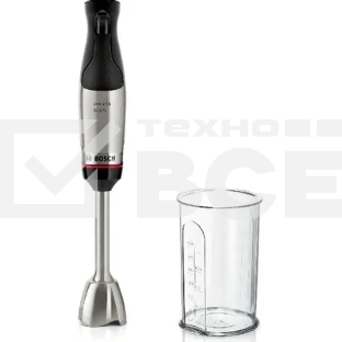 Блендер погружной Bosch MSM6M610 1000Вт нержавеющая сталь/черный