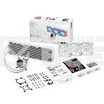 Жидкостная система охлаждения ASUS ROG STRIX LC III 360 ARGB белый, 120 мм, алюминий, 2200 об/мин, 36 дБ, 4 pin, фото8