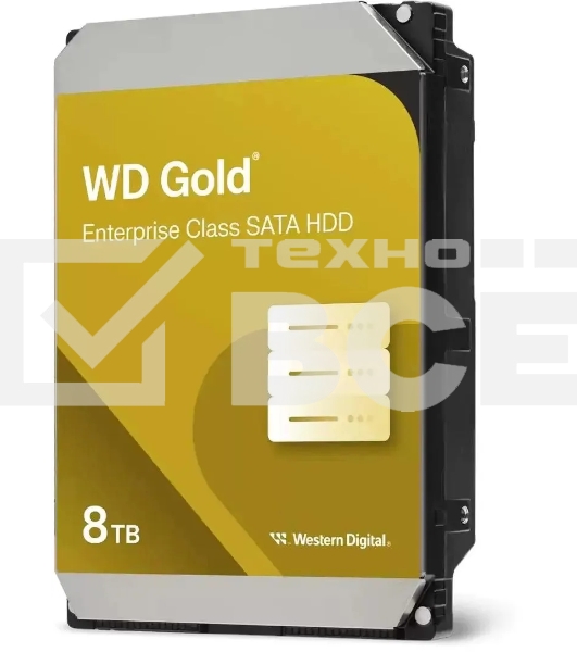 Жесткий диск WD SATA-III 8TB WD8005FRYZ Desktop Gold 512E (7200rpm) 256Mb 3.5