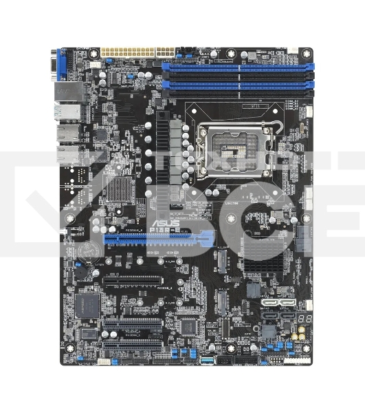 Серверная материнская плата ASUS P13R-E, LGA 1700, Intel C266, 4xDDR5 ECC, 8xSATA, 2xM.2, 1xPCI-E 5.0 x16, 3xPCI-E x8, 2x1Gb LAN, 4xUSB-A 3.2 Gen 2, 2xUSB-A 2.0, 1xVGA, SSI-EEB