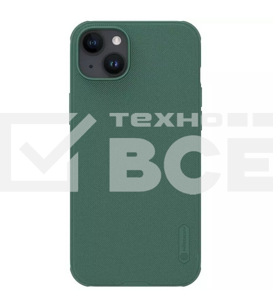 Чехол Super Frosted Shield Pro, темно-зеленый, (AP IP15 Plus)