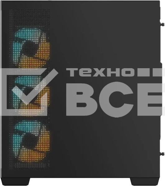 Компьютерный корпус Gigabyte Gb-C500P ST черный без БП ATX 3x120мм 6x140мм 2xUSB 3.0 1xUSB3.1 audio bott PSU