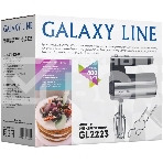 Миксер электрический Galaxy Line GL 2223, серый, ручной, 400 Вт, 5 скоростей, 2 насадки-венчика, фото2