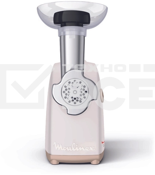 Мясорубка Moulinex ME 476132 бело/Бежевый