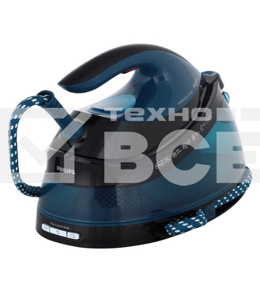 Паровая станция Philips GC7833/80, синий / черный