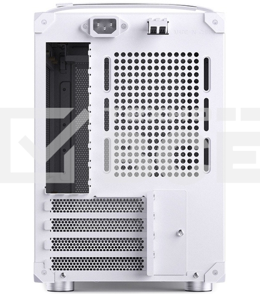 Корпус без блока питания JONSBO C6 MAX Handle, Mini-Tower, TG, no fan, 1xUSB-A 3.0 + 1xUSB-C 3.1, mATX, mITX White