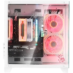 Компьютерный корпус Bloody BD-CC105 белый без БП mATX 5x120мм 1xUSB 2.0 1xUSB 3.0 audio bott PSU, фото6