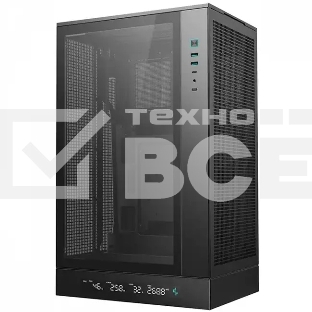 Компьютерный корпус MiniTower Deepcool CH270 черный (Mini-ITX, без БП, 2*Type A+USB Type-C) (R-CH270-BKNDM0-G-1)