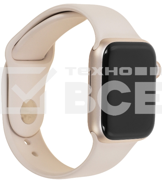 Смарт-часы Apple Watch SE 3 2025 A3324 40мм OLED корп.сияющая звезда Sport Band рем.сияющая звезда разм.брасл.:130-180мм (MEH34LW/A)