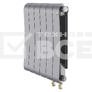 Радиатор Royal Thermo Infinity 500 Silver Satin VR80 - 6 секц.