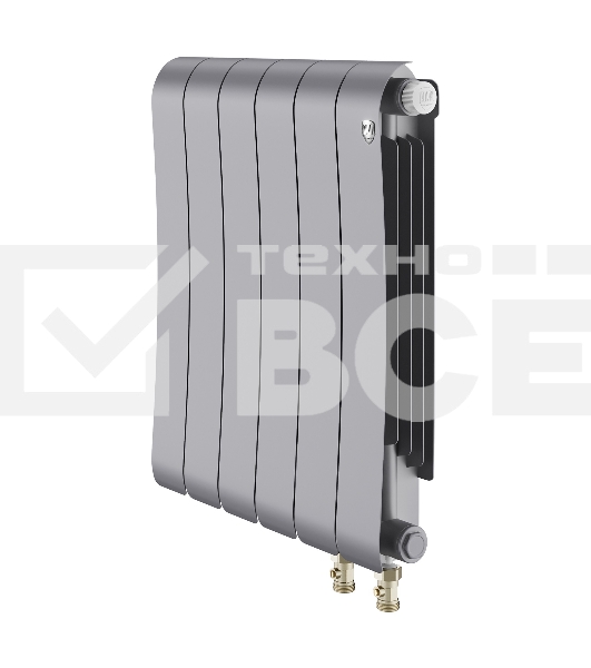 Радиатор Royal Thermo Infinity 500 Silver Satin VR80 - 6 секц.