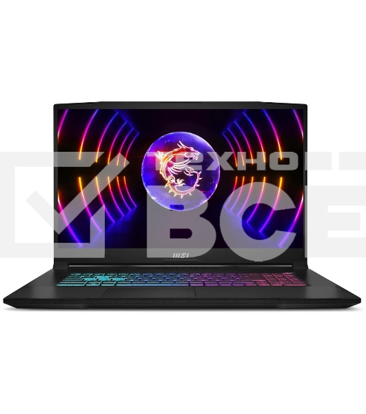 Ноутбук MSI Katana 17 B13VEK-1610XRU Intel Core i7 13620H 2400MHz/17.3'/1920x1080/16GB/1024GB SSD/NVIDIA GeForce RTX 4050 6GB/Wi-Fi/Bluetooth/Windows 11 Pro (9S7-17L541-1610_Win11P) Black