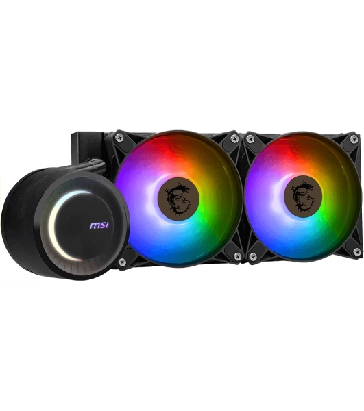 Система жидкостного охлаждения MSI MAG CORELIQUID E240 2x ARGB Fan LGA 1200/1700 AM5/AM4 (306-7ZW5E17-C24)