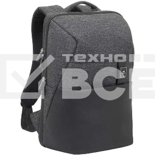 Рюкзак для ноутбука 15.6' Riva 8861 черный полиуретан/полиэстер