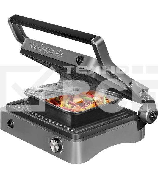 Электрогриль Redmond SteakMaster RGM-M814 серебристый
