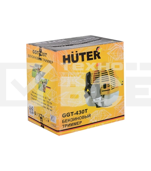 Триммер бензиновый Huter GGT-430T 1300Вт неразбор.штан. реж.эл.: леска/нож