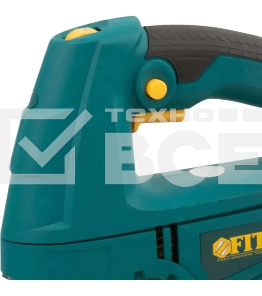 Лобзик FIT JS-601 570 Вт, 0-3000 ход/мин, БзП, маятник, 65 мм, 1,9 кг, рез. накл., коробка