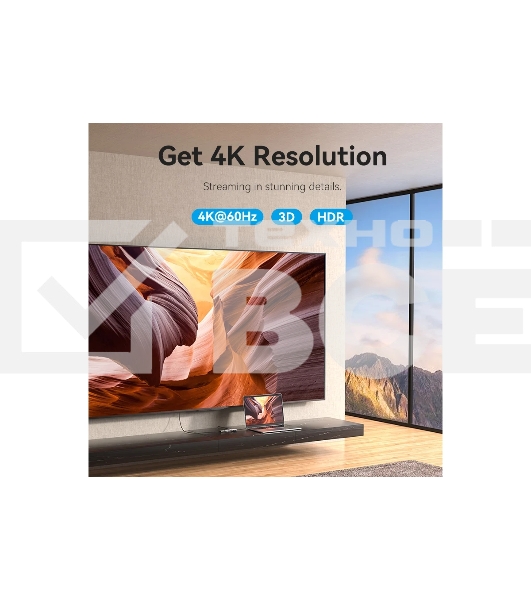 Мультифункциональный хаб Vention USB Type C 6 в 1